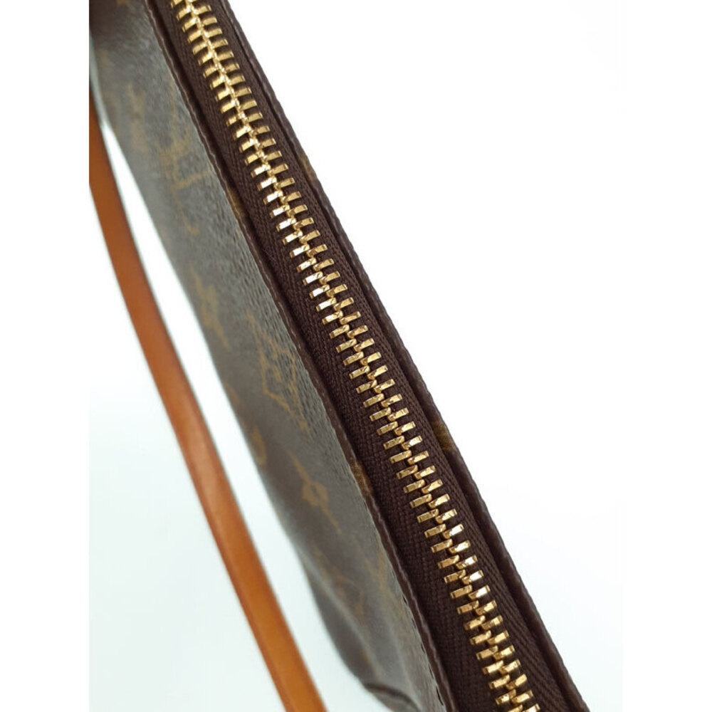Louis Vuitton Monogram Leather Brown Pochette Accessoires Shoulder Bag - Picture 8 of 8